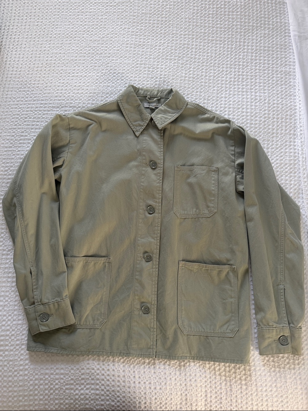 Topshop Utility Jacket Sage Green